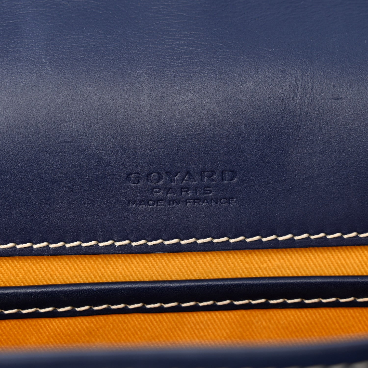 Goyard Goyardine Belvedere II PM Messenger Bag Navy 6 of 16