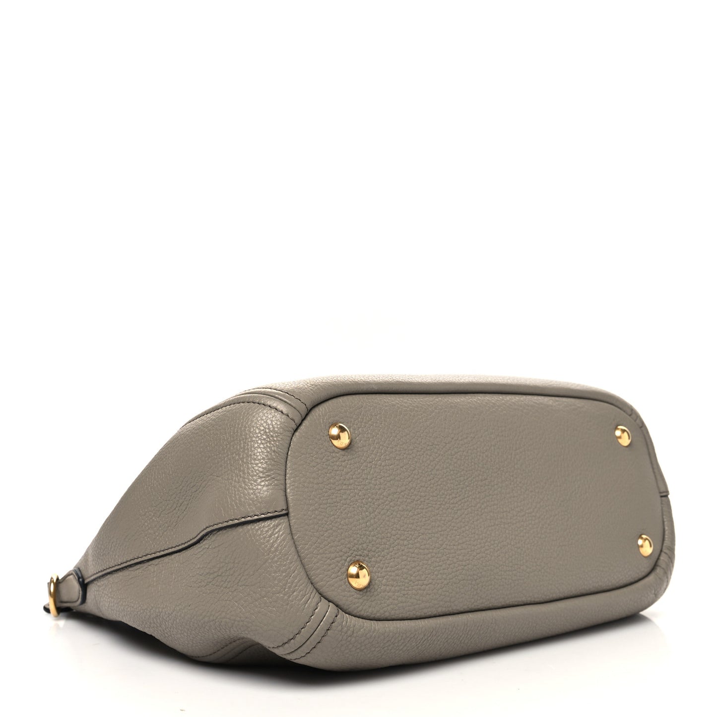 Vitello Phenix Shoulder Bag Argilla