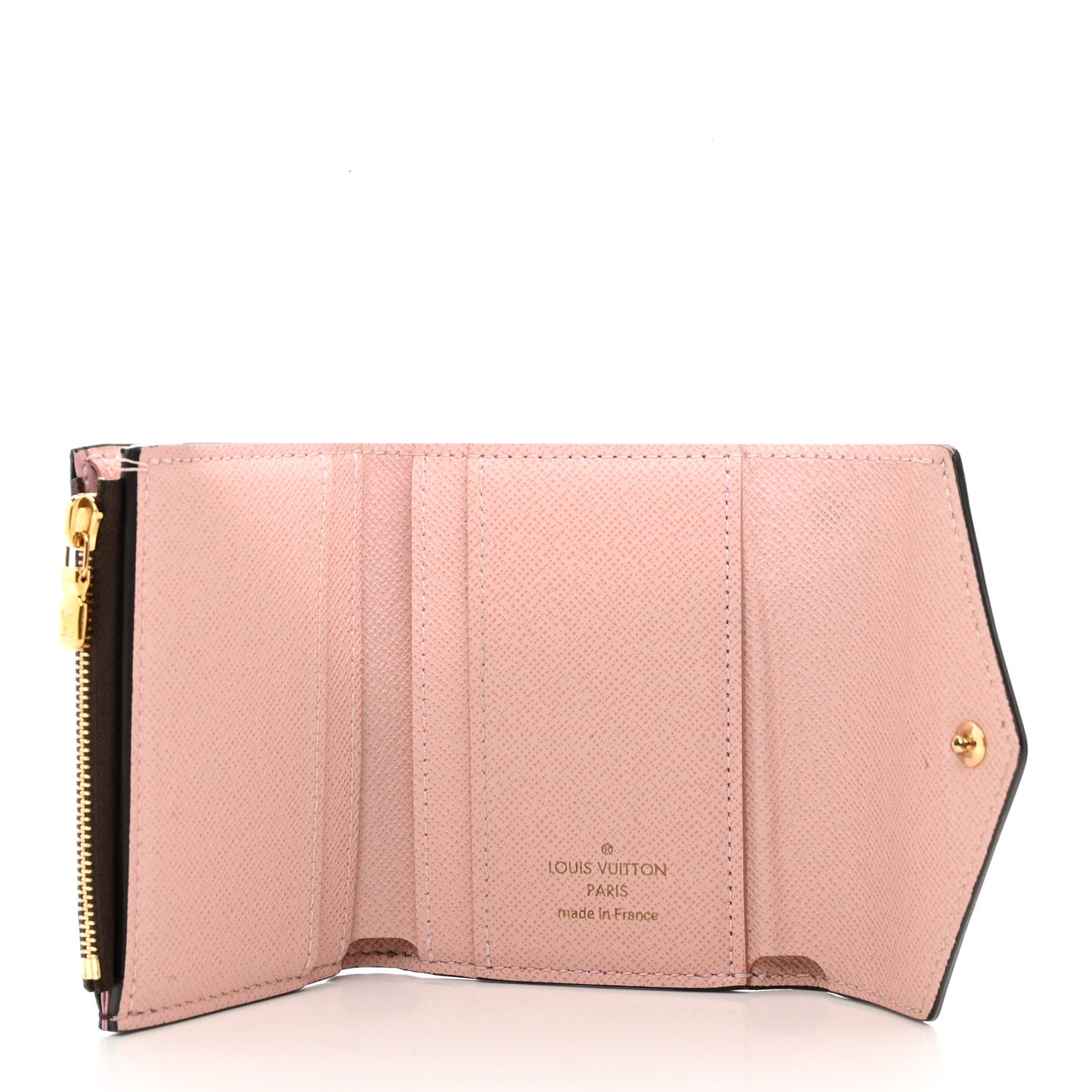 Monogram Zoe Wallet Rose Ballerine