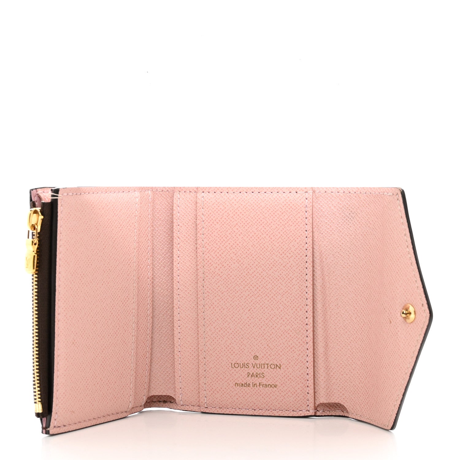 Louis Vuitton Monogram Zoe Wallet Rose Ballerine 5 of 8
