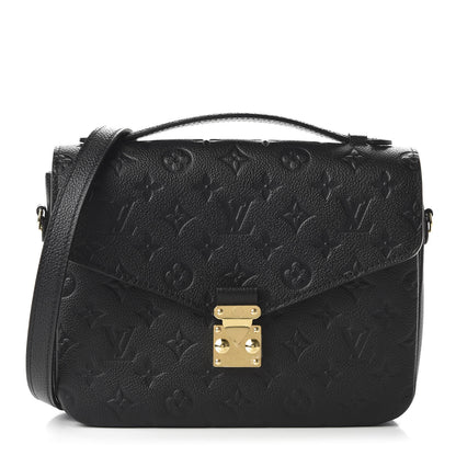 Louis Vuitton Empreinte Pochette Metis Black 1 of 10