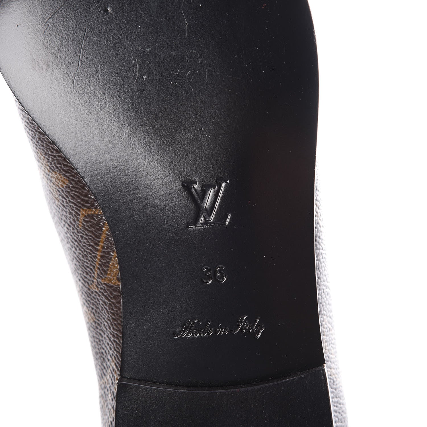 Louis Vuitton Monogram Society Loafers 36 7 of 7