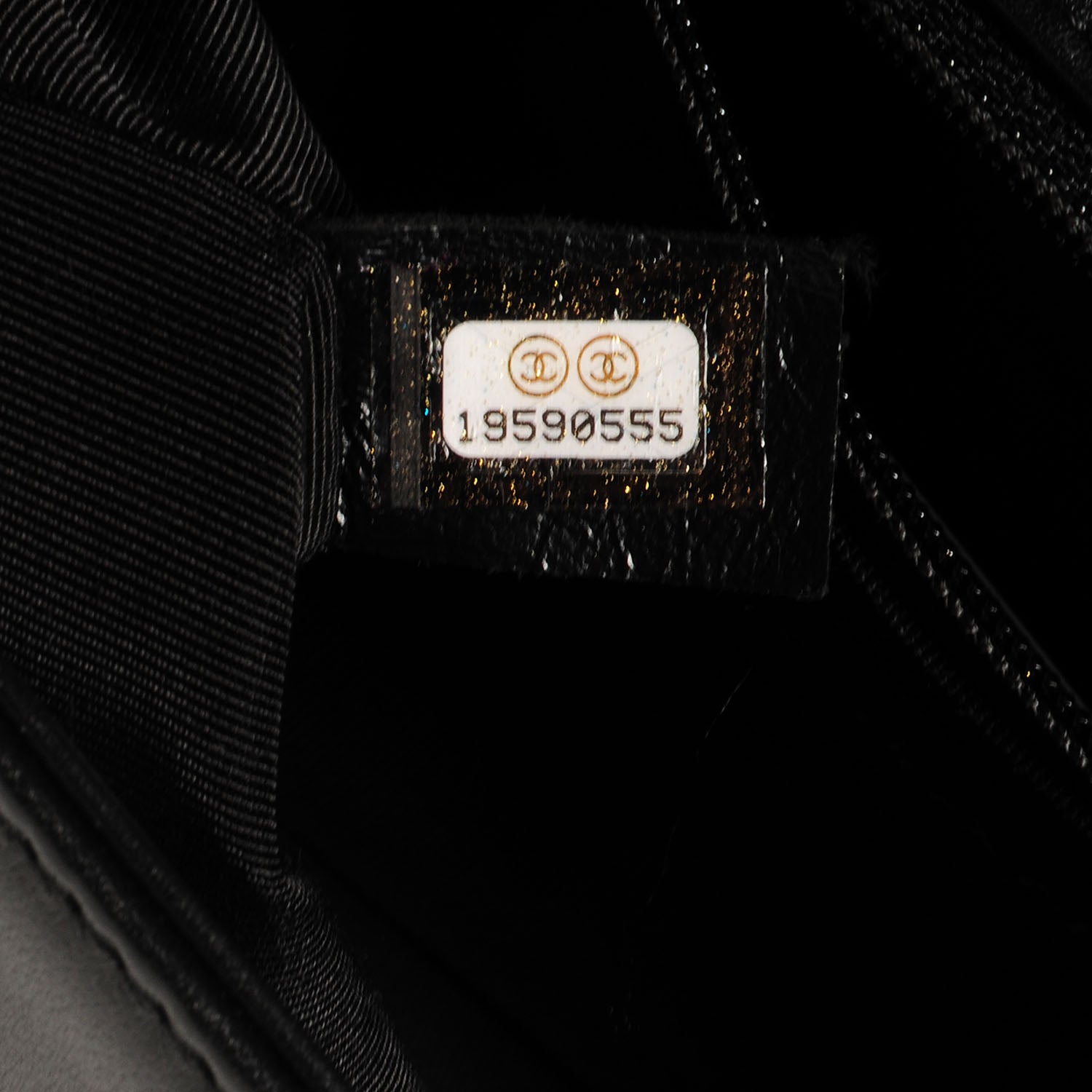 Chanel Leather Cordoba Medium Boy Flap Black 7 of 8