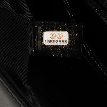 Chanel Leather Cordoba Medium Boy Flap Black 7 of 8