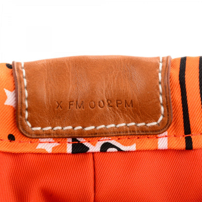 Hermes Barenia Silk Eperons d'Or Fourbi 20 PM Pouch Orange Fauve 5 of 7