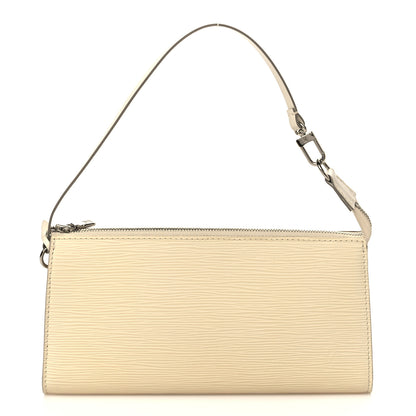 Louis Vuitton Epi Pochette Accessories 24 Ivory 1 of 9