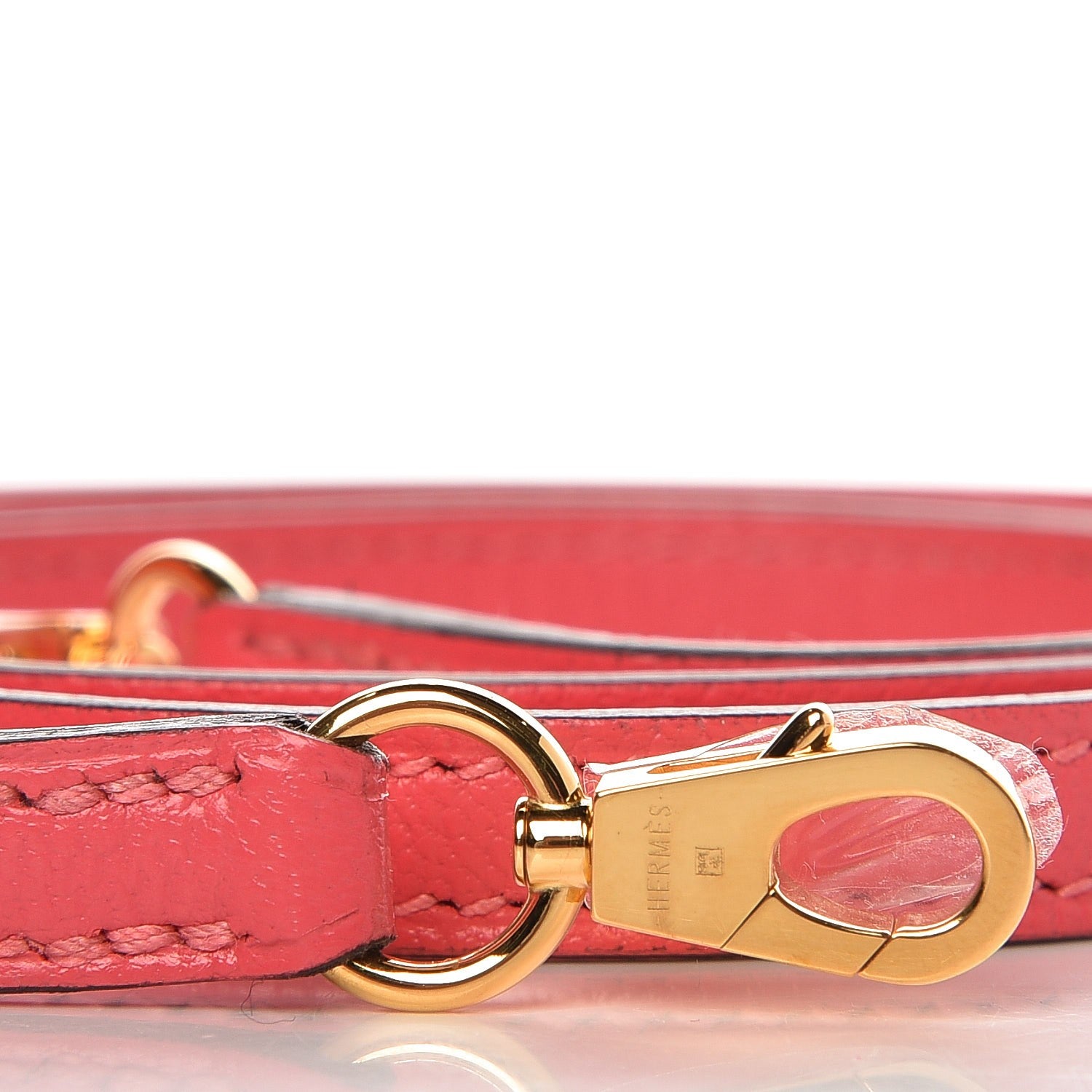 Hermes Chevre Mysore Mini Kelly Sellier 20 Rose Lipstick 29 of 29