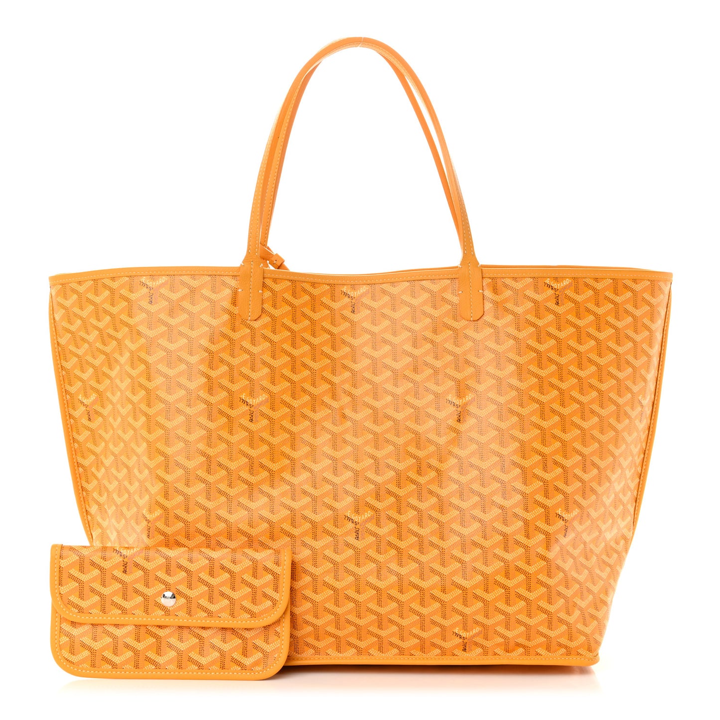 Goyardine Reversible Anjou GM Yellow