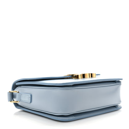 Celine Shiny Calfskin Teen Triomphe Ice Blue 4 of 8