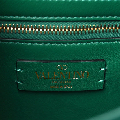 Valentino Garavani Nappa Large Roman Stud Shoulder Bag Jungle 6 of 8