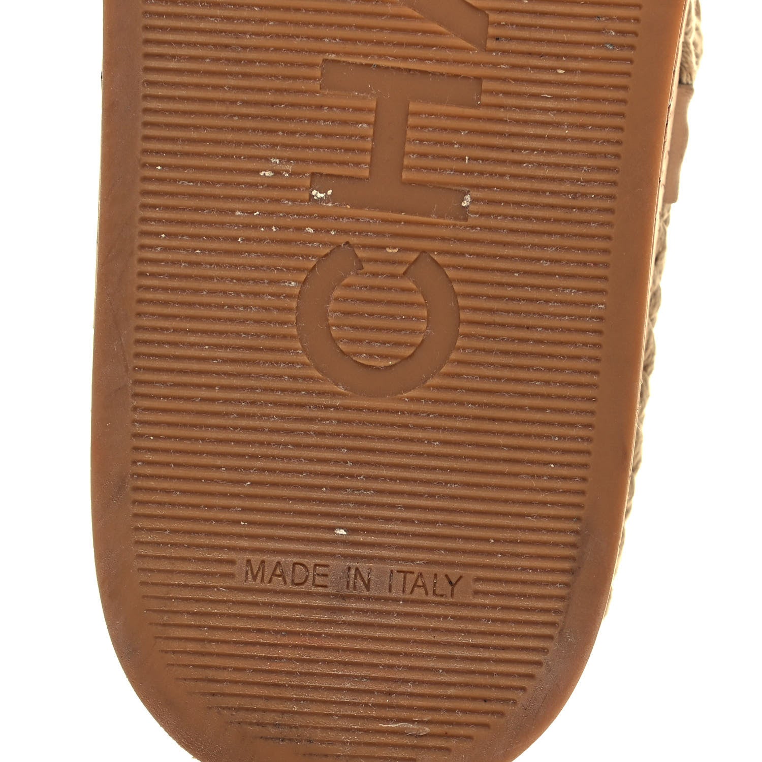 Chanel Cord Lambskin Quilted Logo Sandals 38 Beige 6 of 10