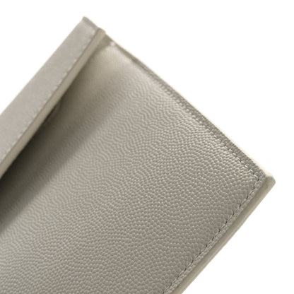 Saint Laurent Grain De Poudre Uptown Pouch Blanc Vintage 10 of 10