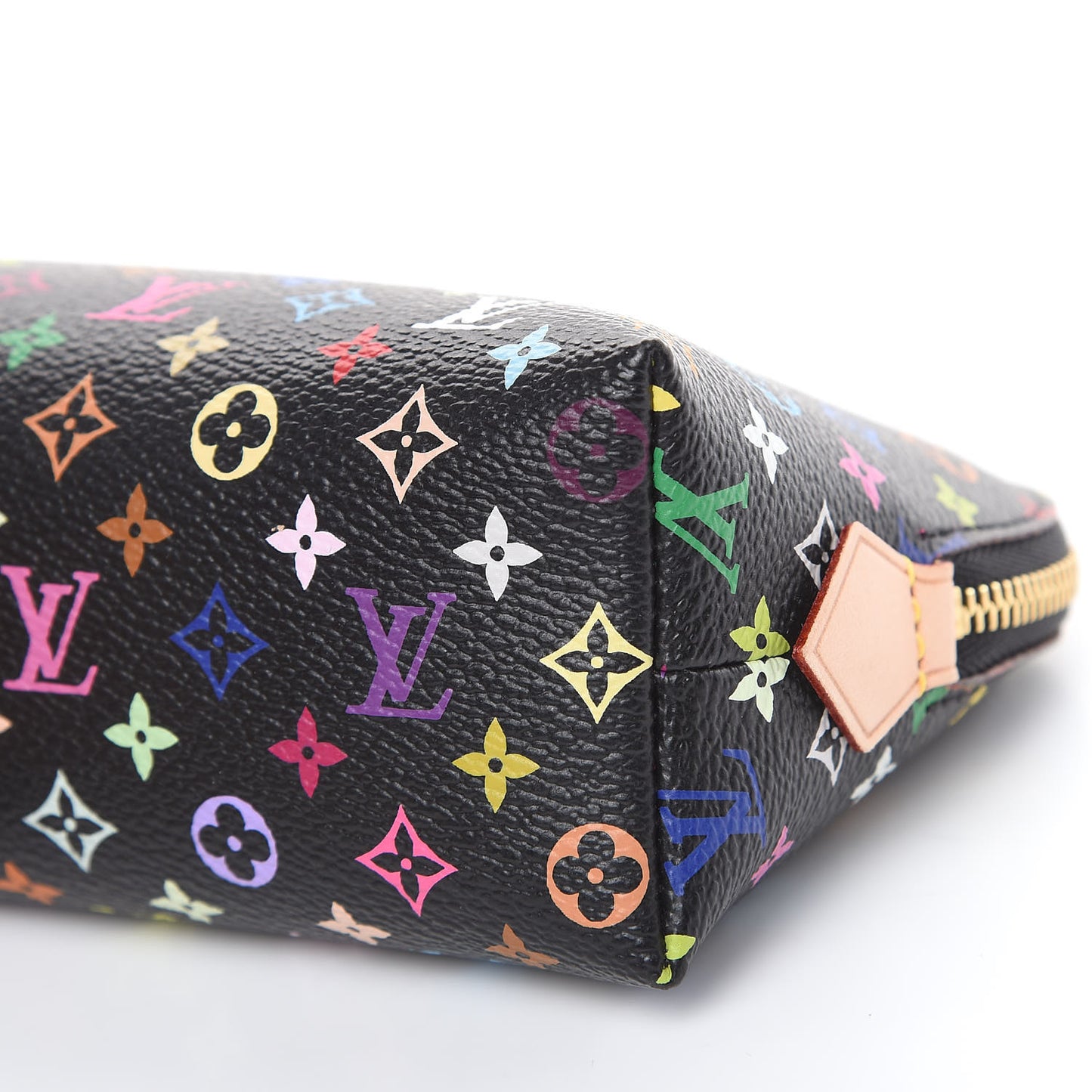Monogram Multicolor Cosmetic Pouch Black Grenade