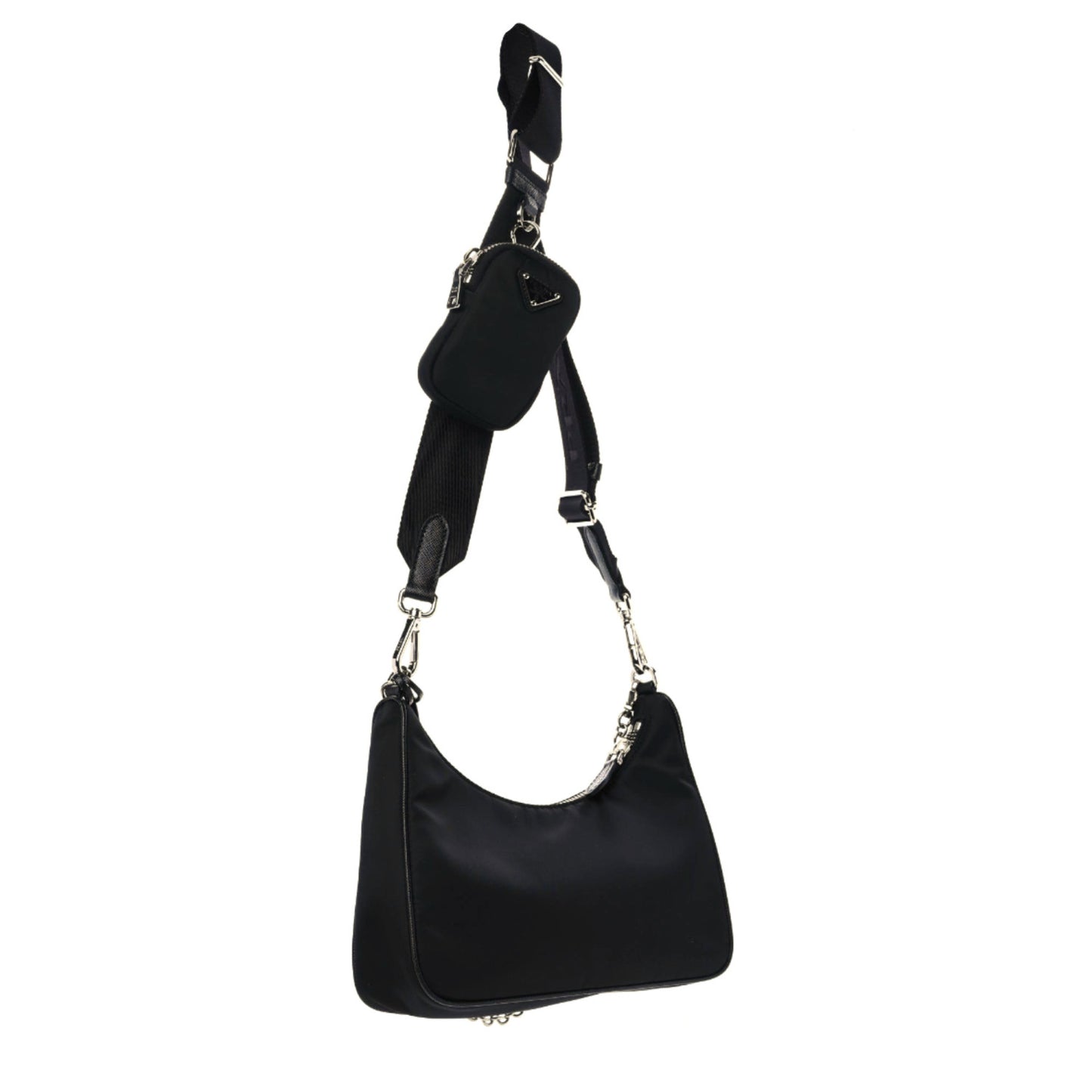 Nylon Re-Edition 2005 Shoulder Bag Black
