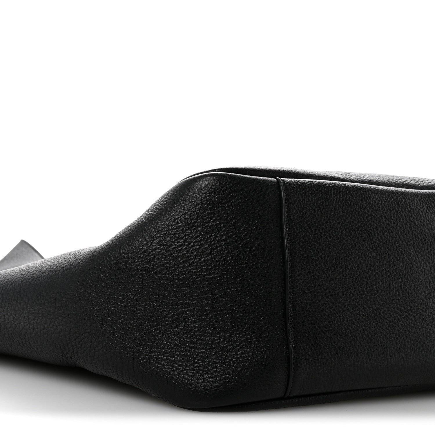 Saint Laurent Grained Deerskin Bea Tote Black 9 of 10