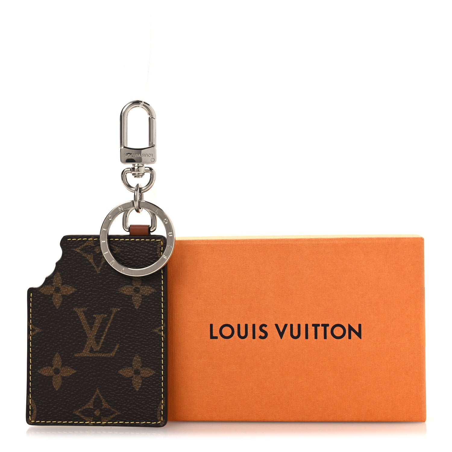 Louis Vuitton Monogram LV Chocolate Bar Bag Charm Key Holder