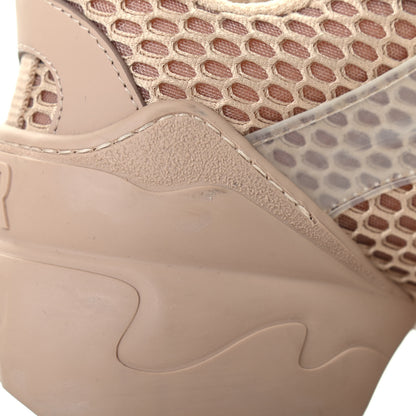 Christian Dior Resille Calfskin D-Connect Sneakers 38.5 Nude 11 of 13