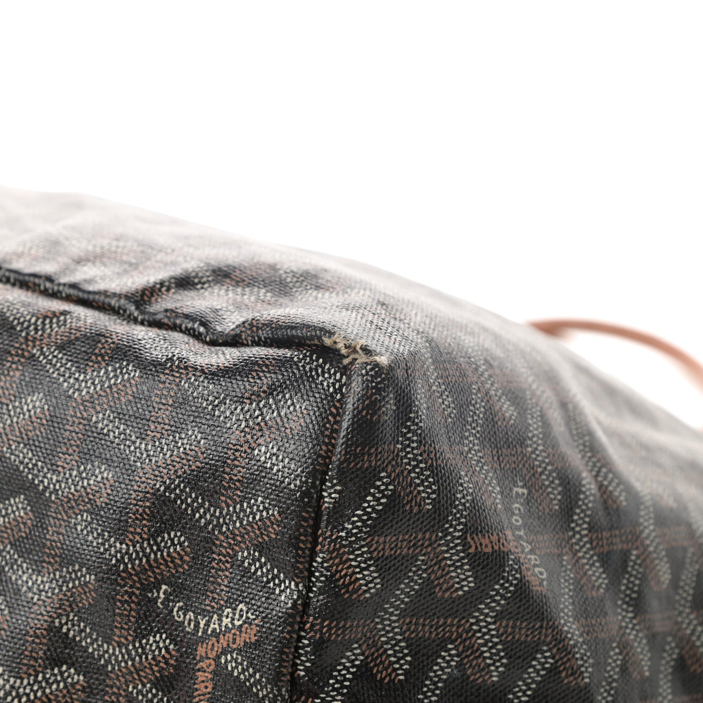 Goyardine Saint Louis GM Black Gold