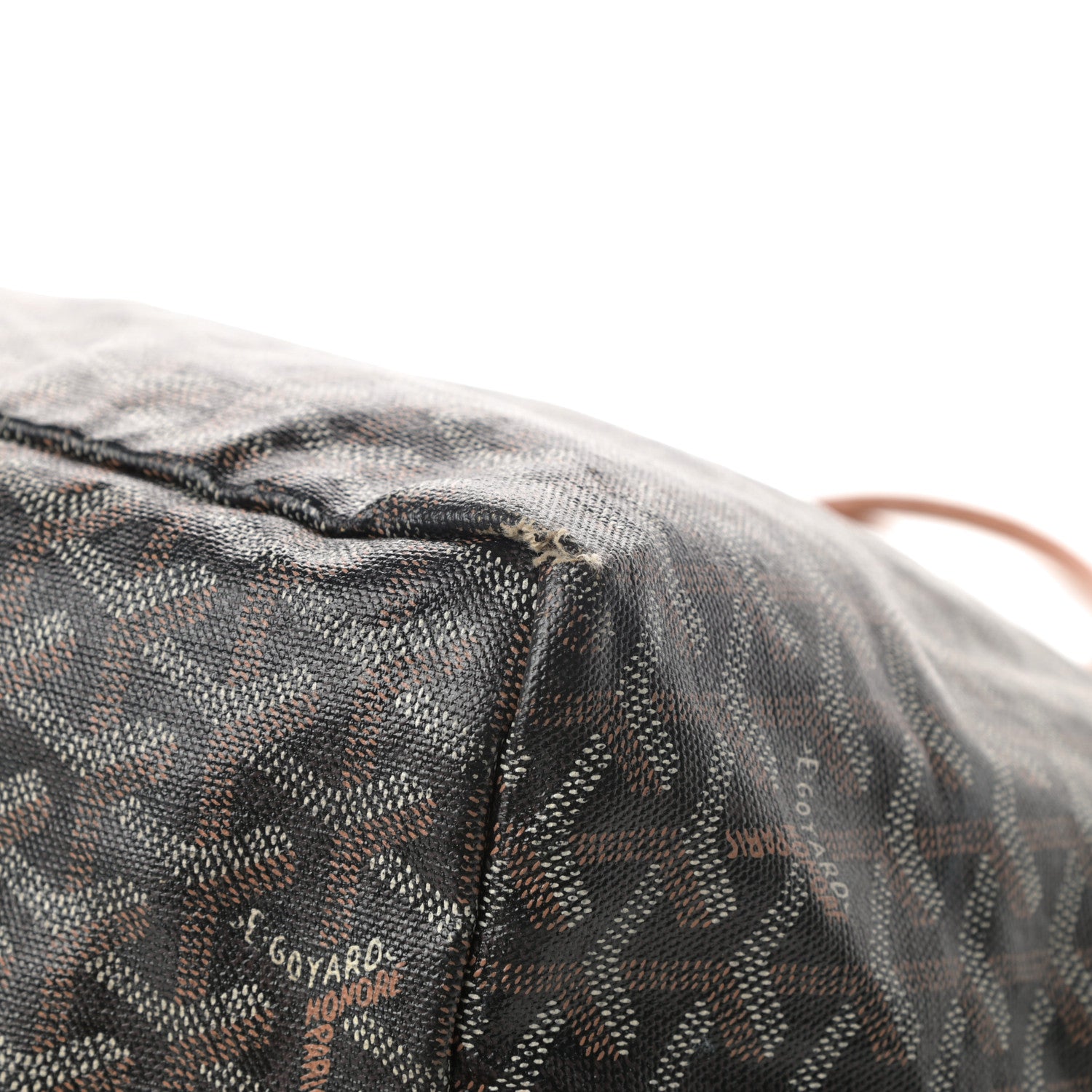 Goyard Goyardine Saint Louis GM Black Gold 10 of 20