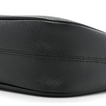 Prada Saffiano Lux Re-Edition 2005 Shoulder Bag Black 7 of 9
