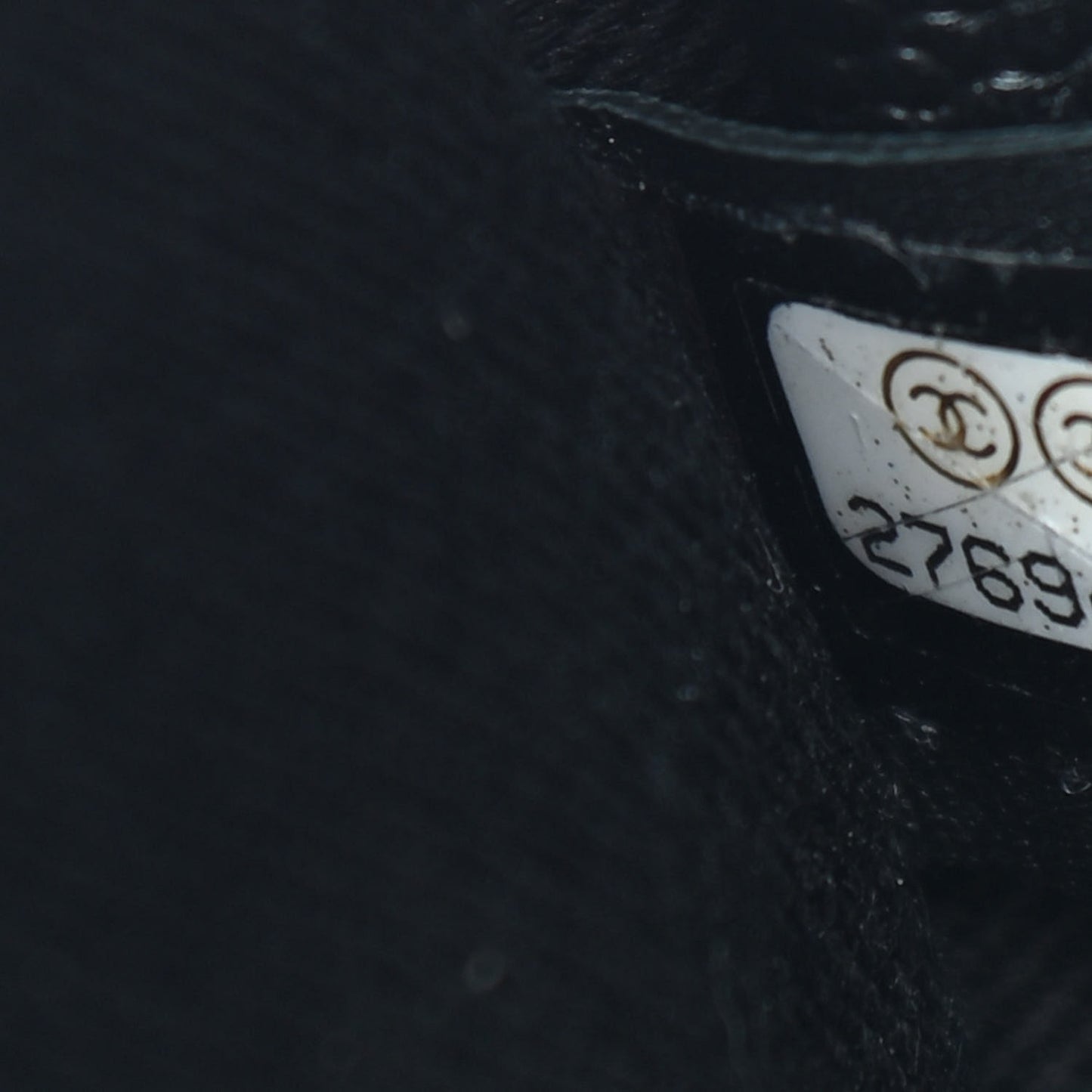 Caviar Quilted Waist Bag Black