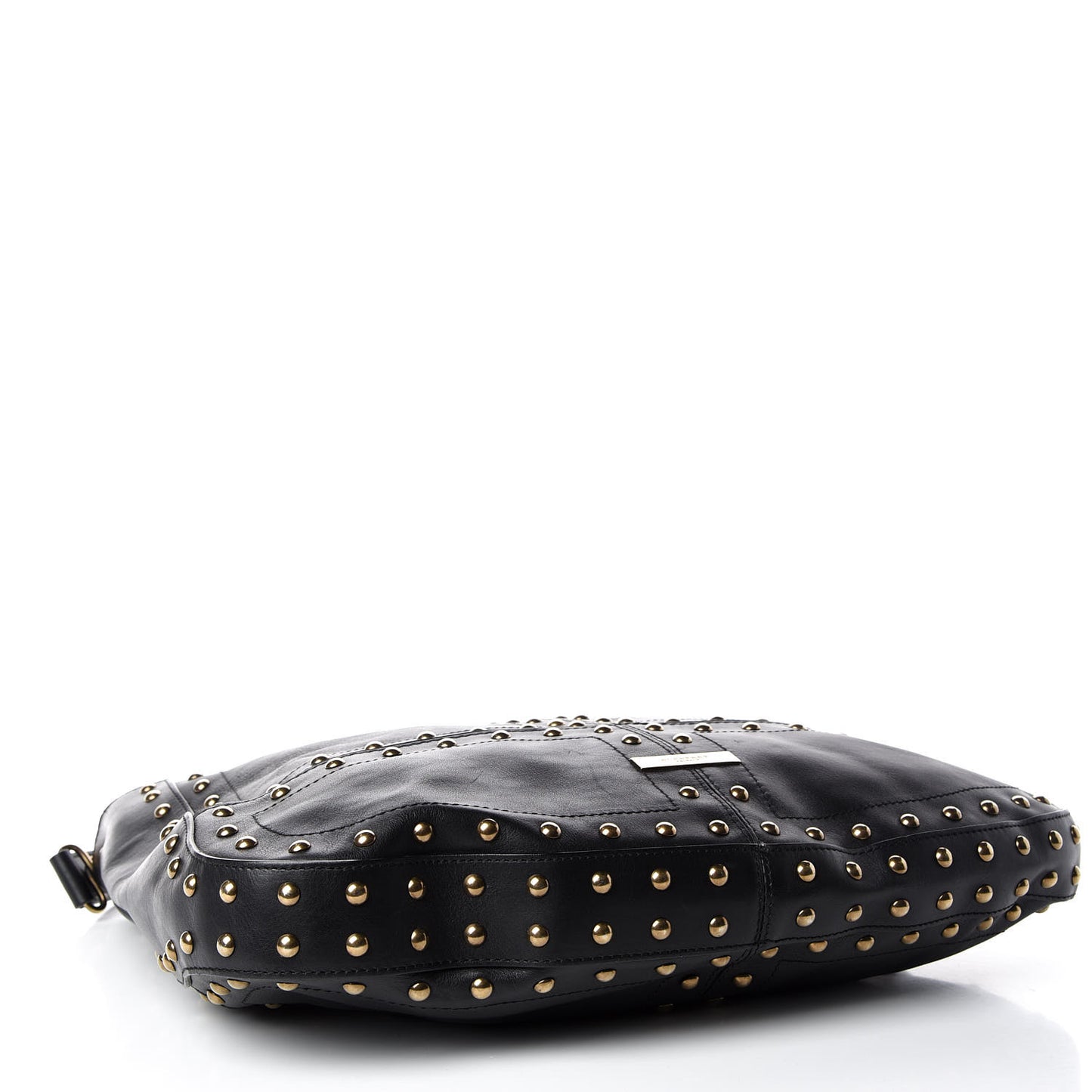 Calfskin Studded Medium Sampson Hobo Black