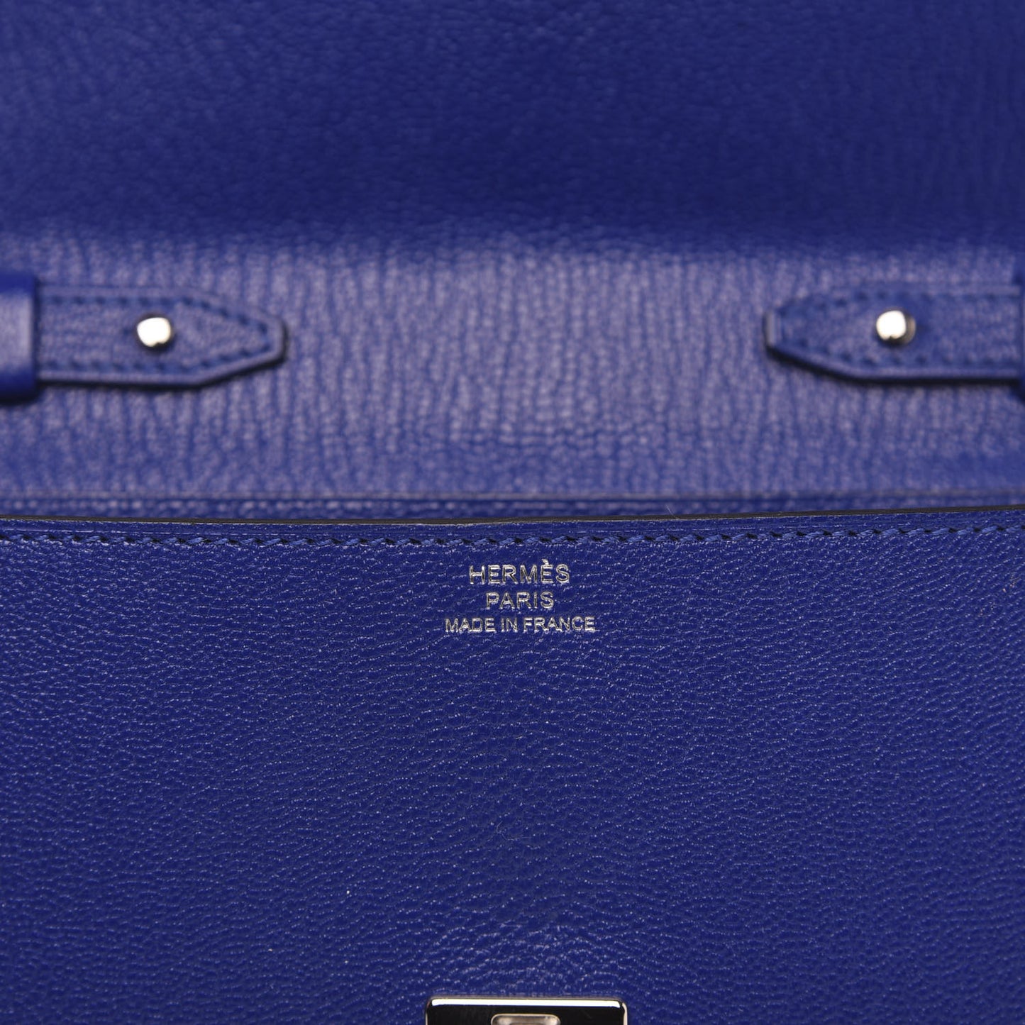 Chevre Mysore Clic 16 Wallet Bleu Electrique