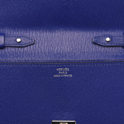 Hermes Chevre Mysore Clic 16 Wallet Bleu Electrique 6 of 9