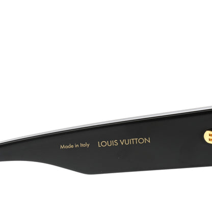 Louis Vuitton Acetate Cyclone Sunglasses Z1578E Black 5 of 9