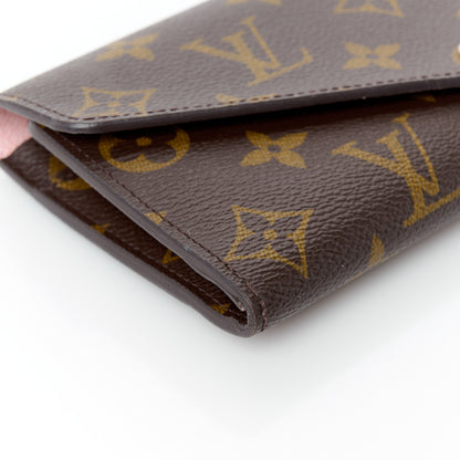 Louis Vuitton Monogram Josephine Wallet Rose Ballerine 12 of 13