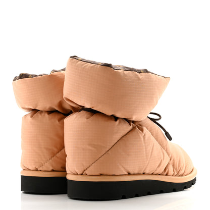 Louis Vuitton Nylon Monogram Pillow Comfort Ankle Boot 38 Beige 4 of 7