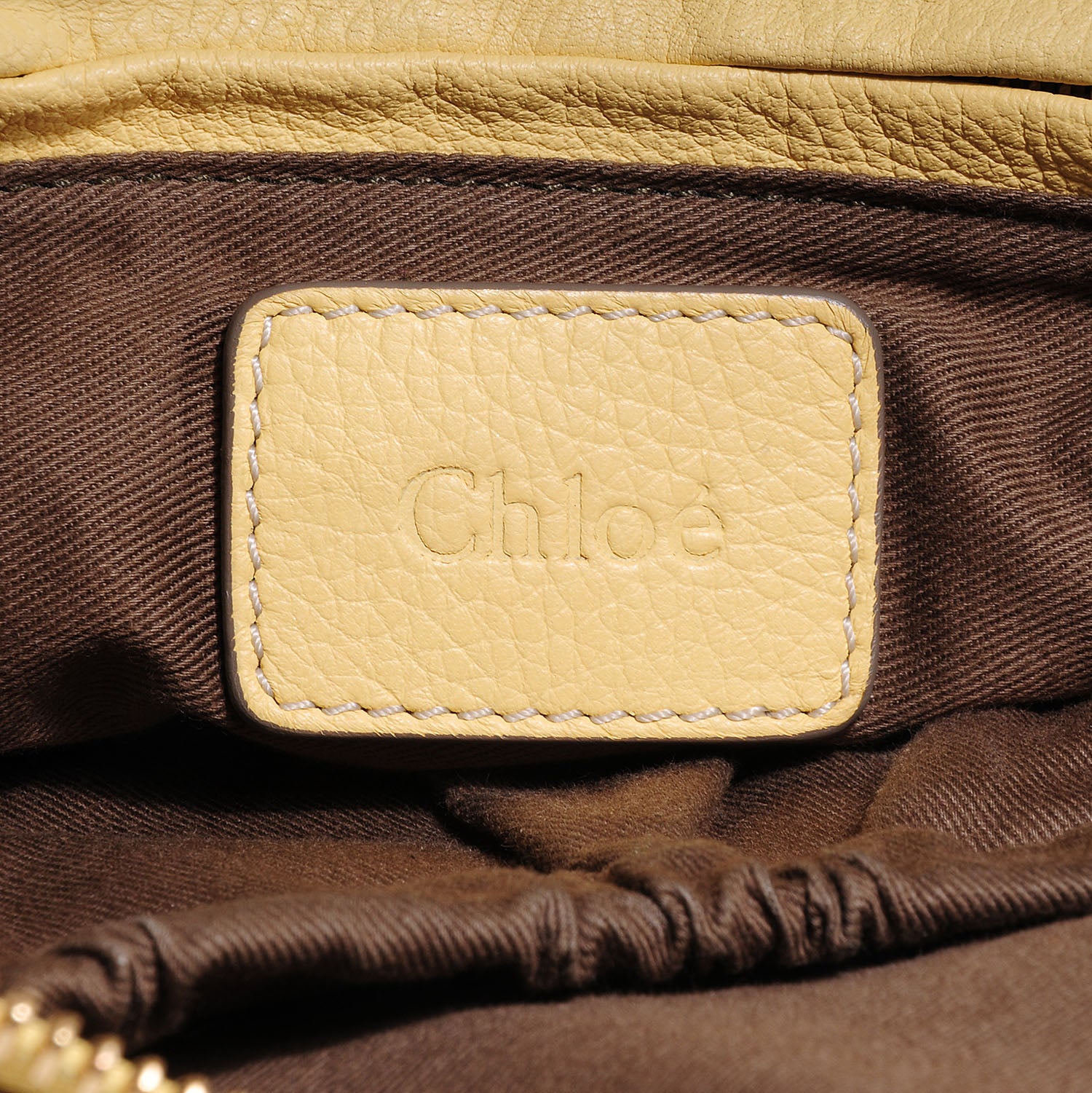 Chloe Calfskin Medium Marcie Satchel Sunlight 6 of 7