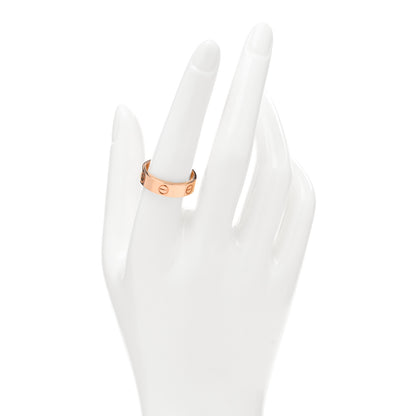 Cartier 18K Pink Gold 5.5mm LOVE Ring 58 8.25 2 of 5