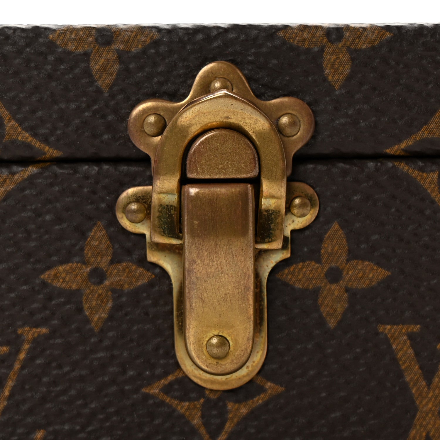 Louis Vuitton Monogram Ecrin Declaration Jewelry Box 8 of 10