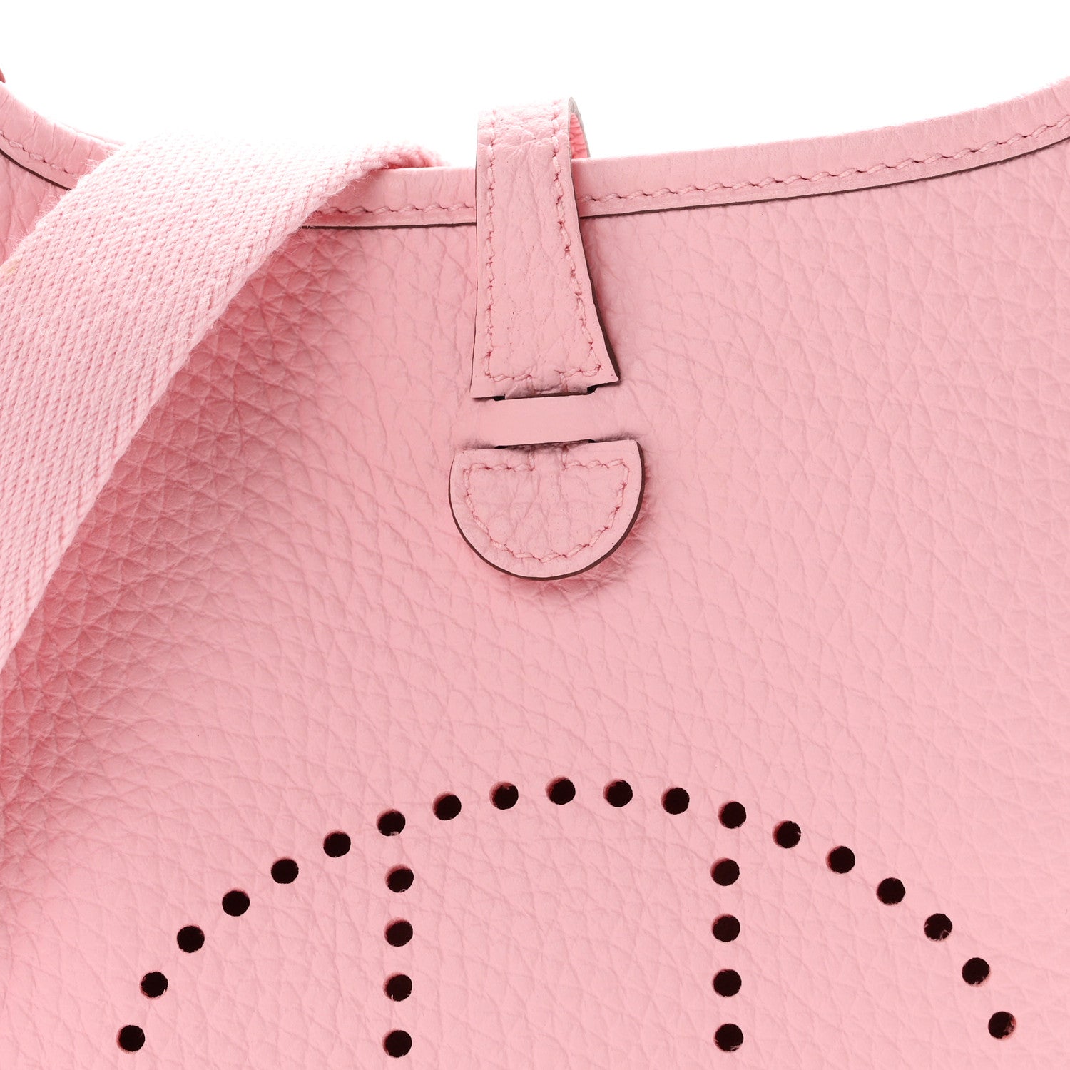 Hermes Taurillon Clemence Evelyne TPM Rose Sakura 8 of 11