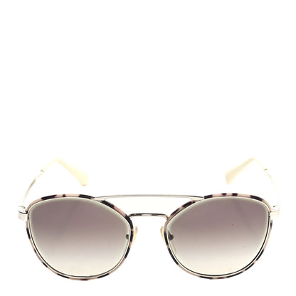 Prada Acetate Round Sunglasses SPR63T Tortoise 2 of 7