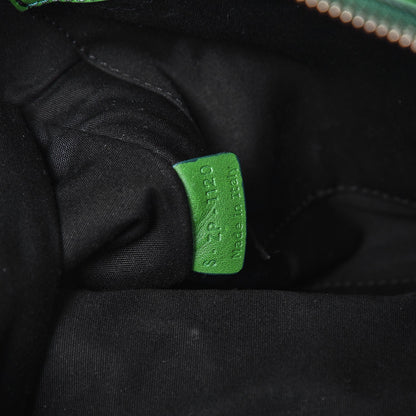 Celine Smooth Calfskin Nano Luggage Green 8 of 12