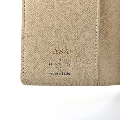 Louis Vuitton Damier Azur Small Ring Agenda Cover 6 of 10