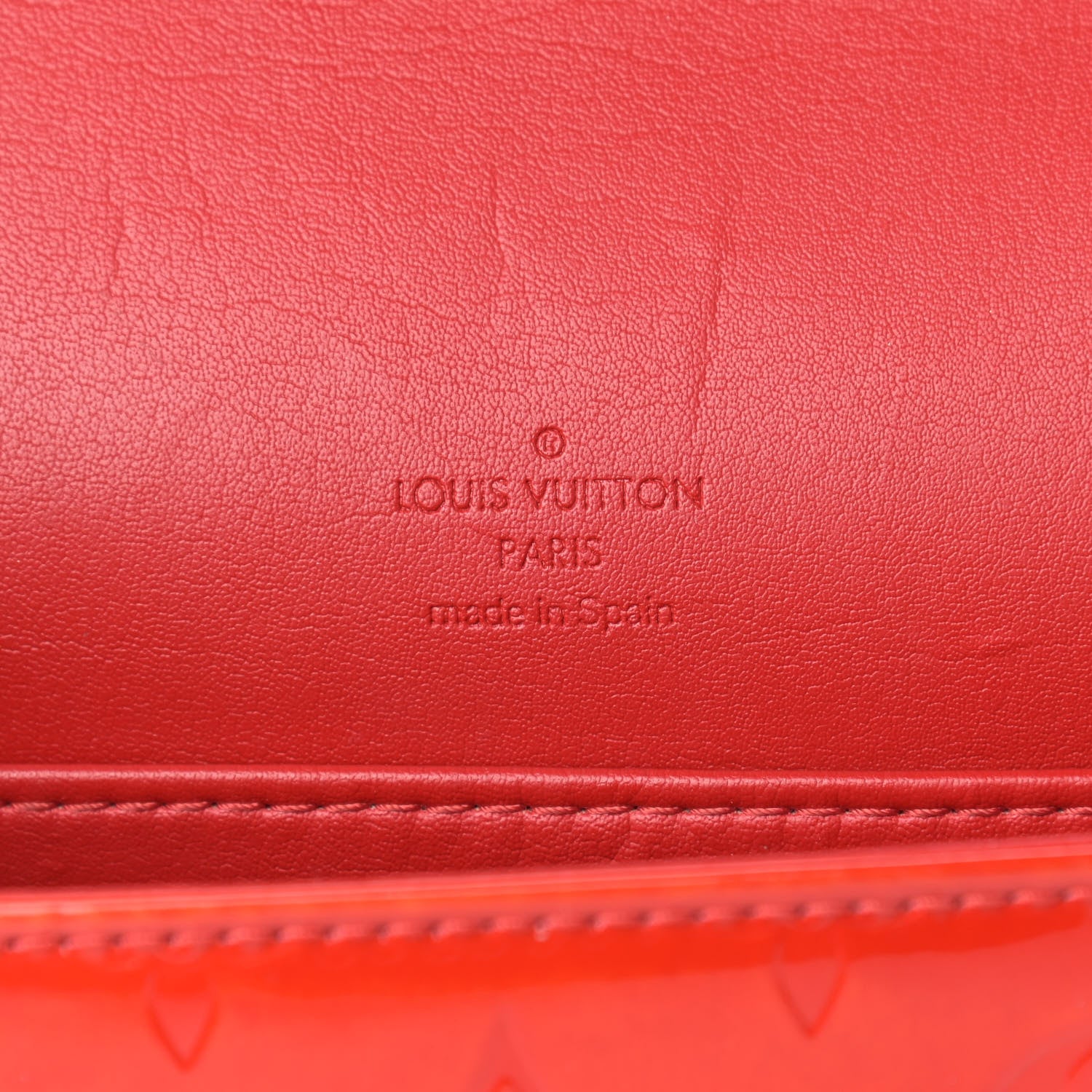 Louis Vuitton Vernis Thompson Street Rouge 6 of 22