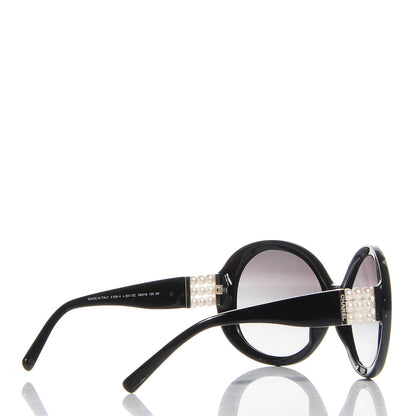 Chanel Perle Pearl Sunglasses 5159-H Black 3 of 9