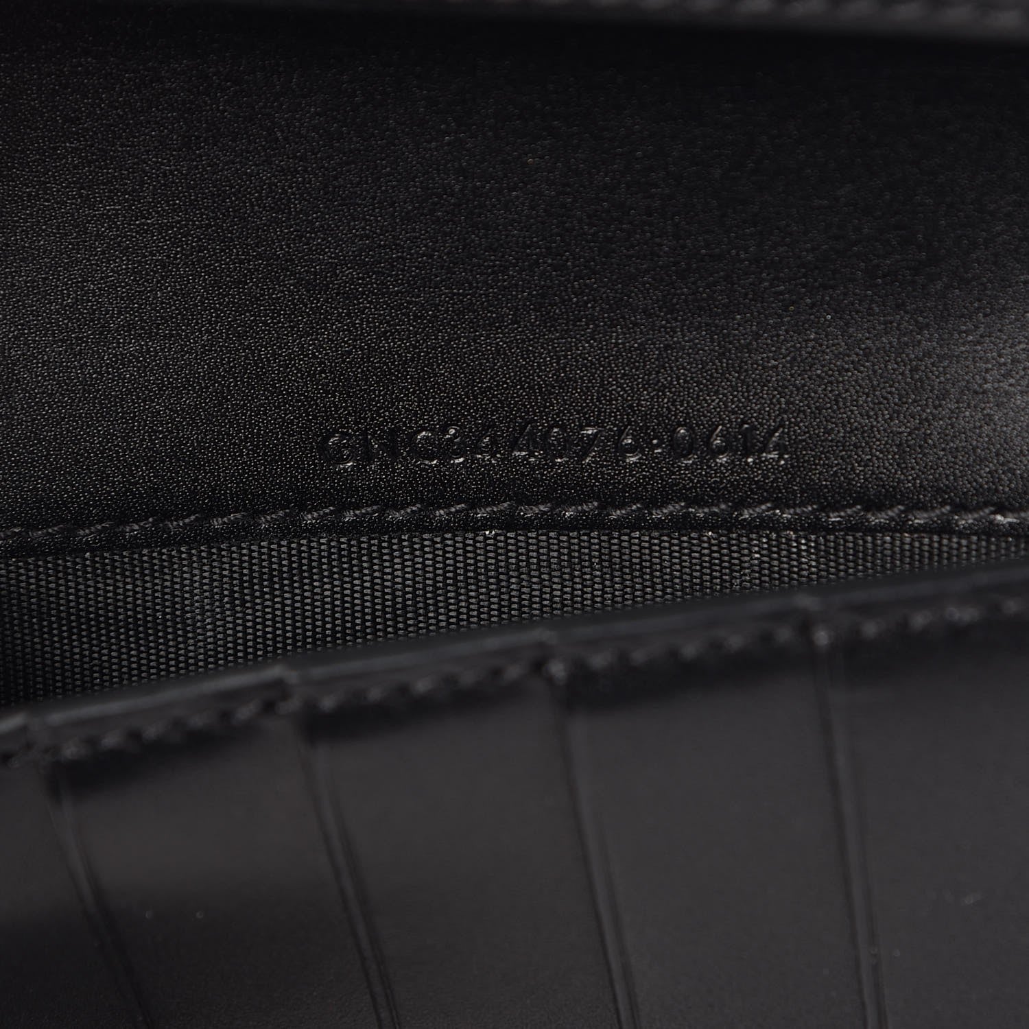 Saint Laurent Toile Monogram Classic Zip Around Wallet Black 7 of 8