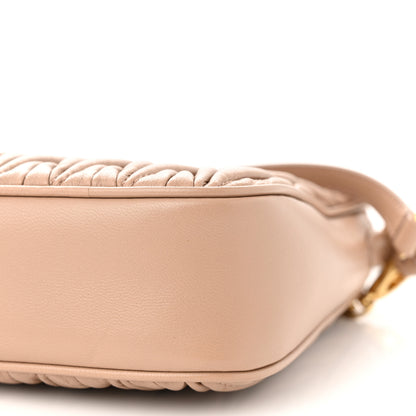 Miu Miu Nappa Matelasse Shoulder Bag Cammeo 10 of 10