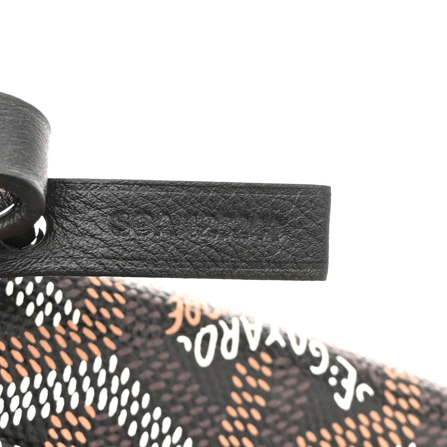 Goyardine Reversible Mini Anjou Black