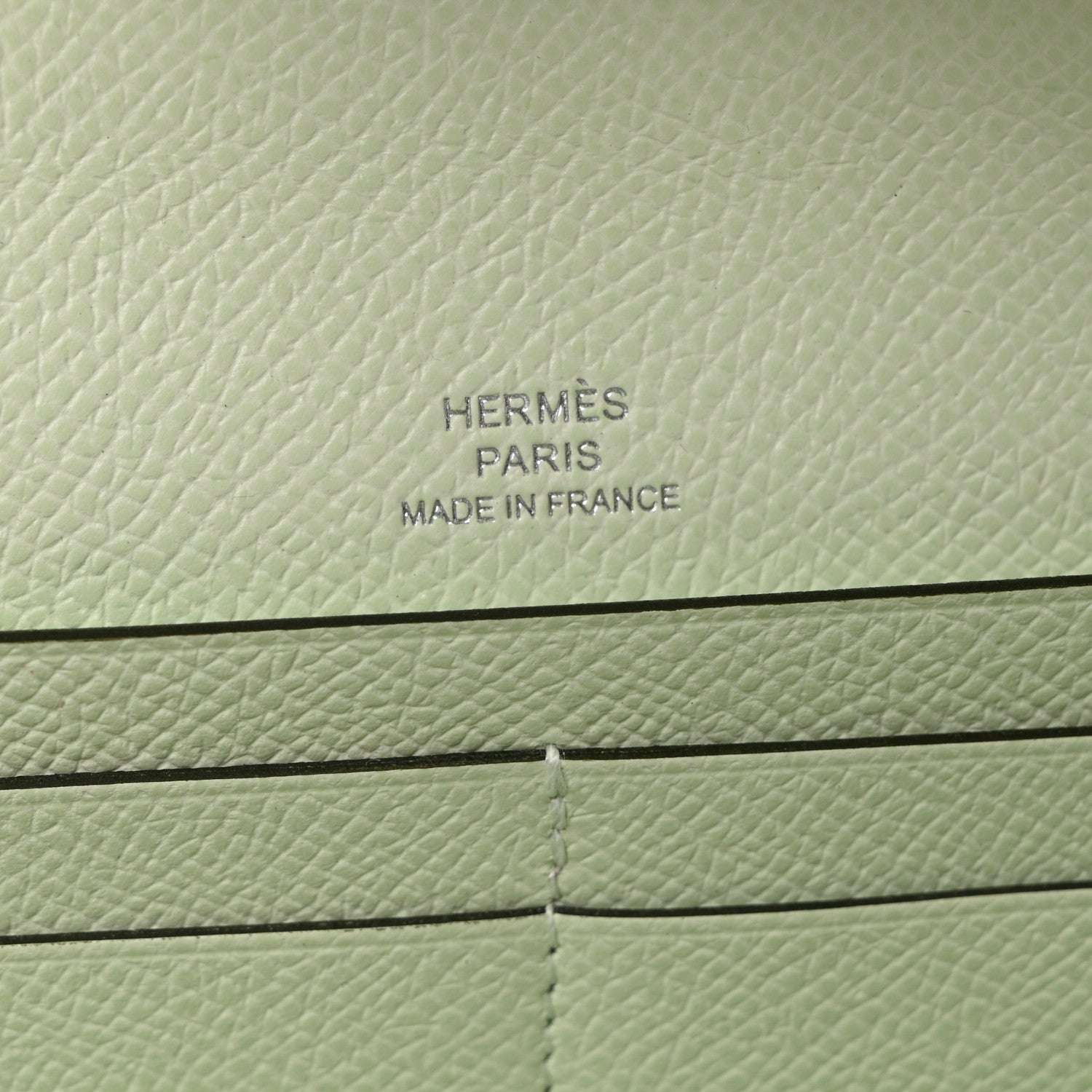 Hermes Epsom Maillon Wallet To Go Vert Fizz 6 of 8