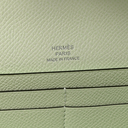Hermes Epsom Maillon Wallet To Go Vert Fizz 6 of 8