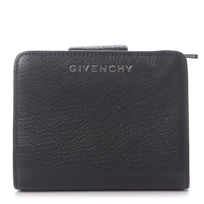 Givenchy Sugar Goatskin Compact Wallet Black 1 of 10