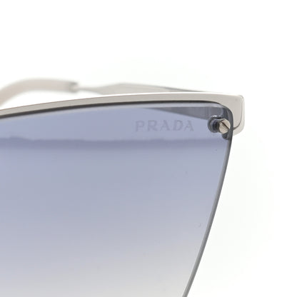 Prada Cat Eye Sunglasses SPR 68T Silver 8 of 8