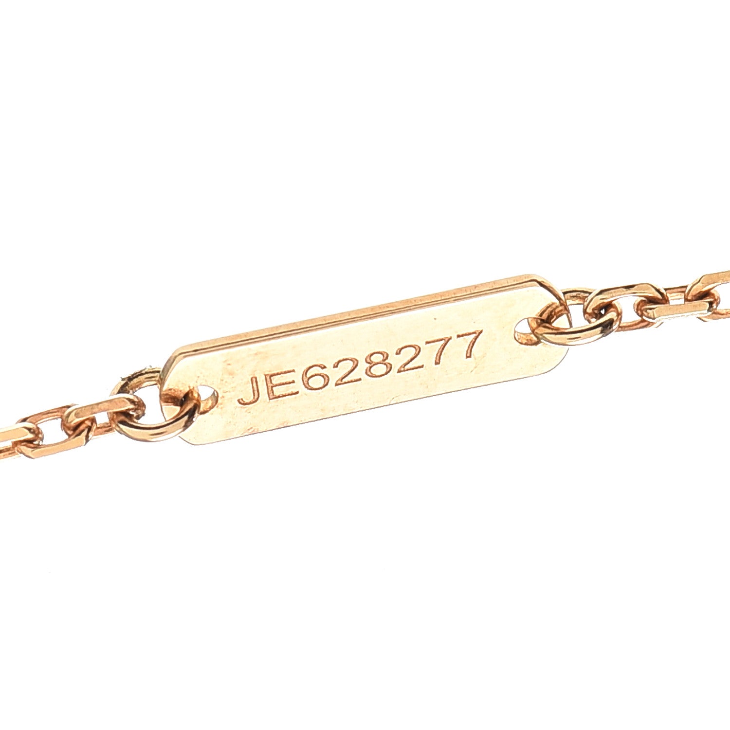 Van Cleef & Arpels 18K Yellow Gold Mother of Pearl Vintage Alhambra Pendant Necklace 5 of 8