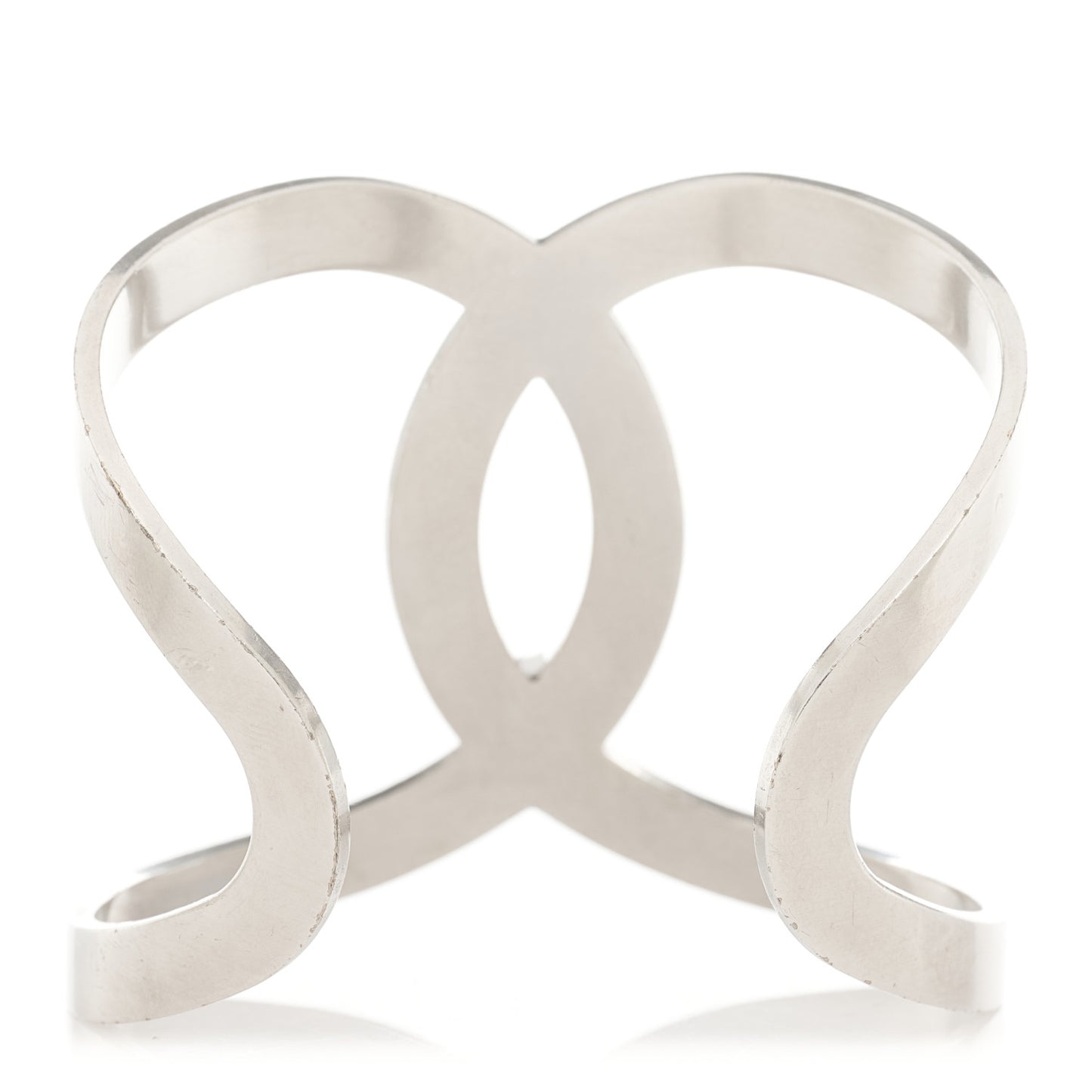 Metal CC Cuff Silver