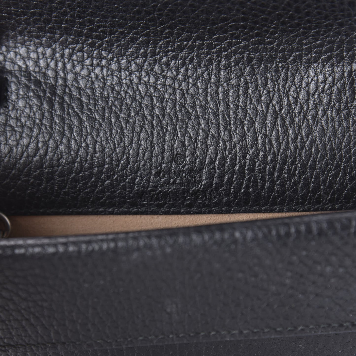 Calfskin Super Mini Dionysus Shoulder Bag Black